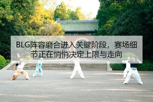 BLG阵容磨合进入关键阶段，赛场细节正在悄悄决定上限与走向